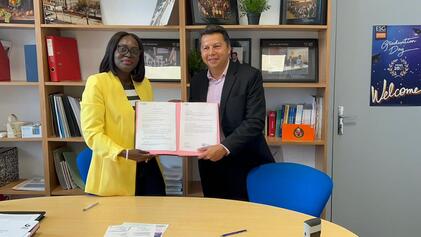 Clermont - FRANCE | Signature d'un partenariat entre IFAGE (Sénégal) et l'ESC Clermont (France)